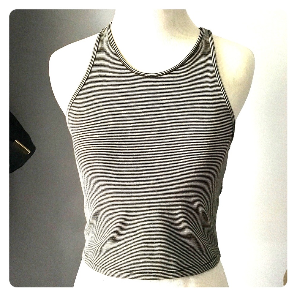 NWT Madewell striped crop tank top, XS